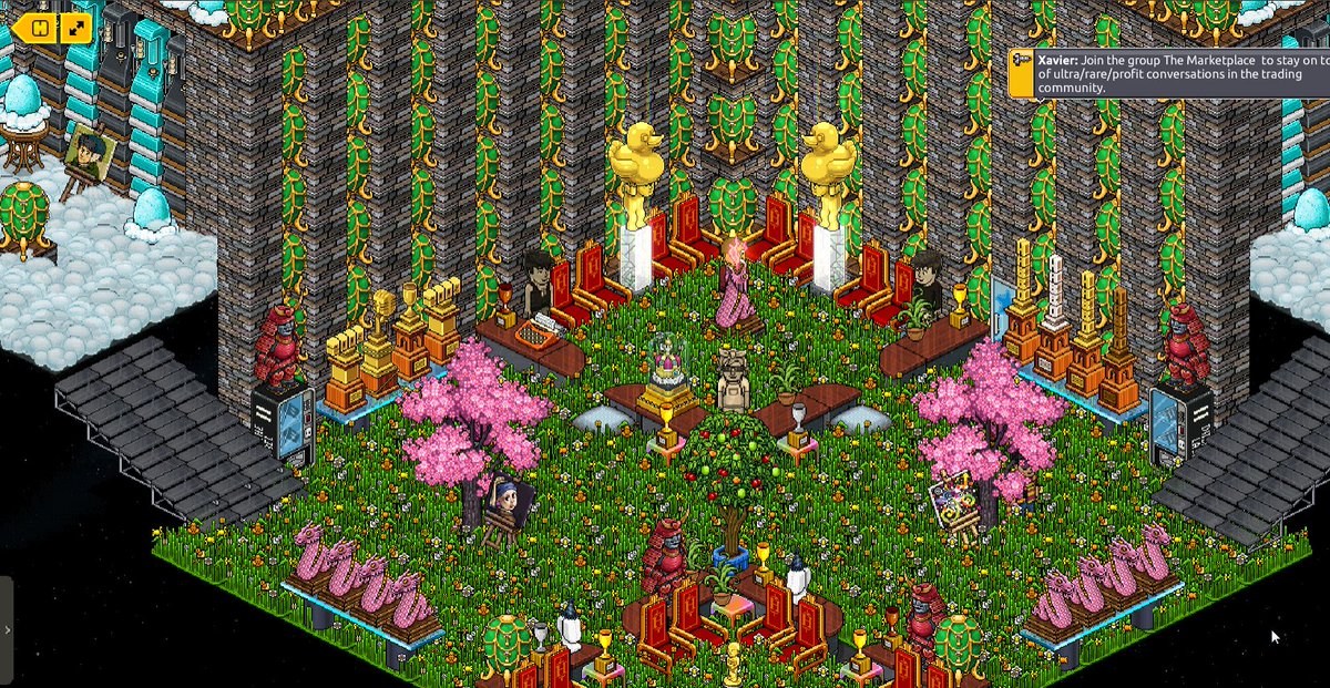 25 years of friendships &amp; collecting, that's what makes Habbo so memorable. Bartering and negotiations for building an iconic collection was always a thrill and continues to be, and provided so many stepping stones for success IRL and great friends.

#Habbo25 

HTF over the yrs!