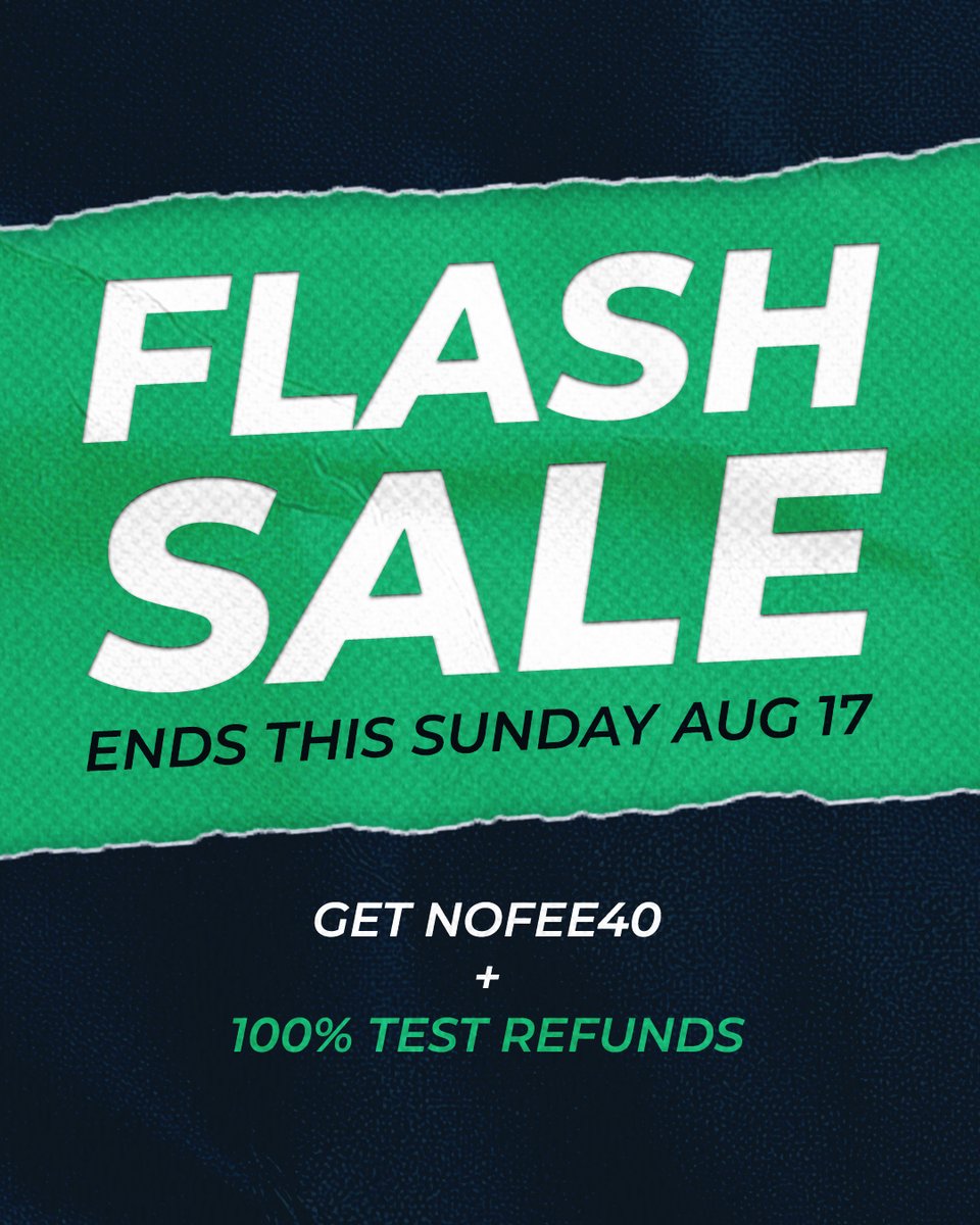Reminder: Our big flash sale ends this Sunday! No extension. Use code NOFEE40 at takeprofittrader.com before it ends.