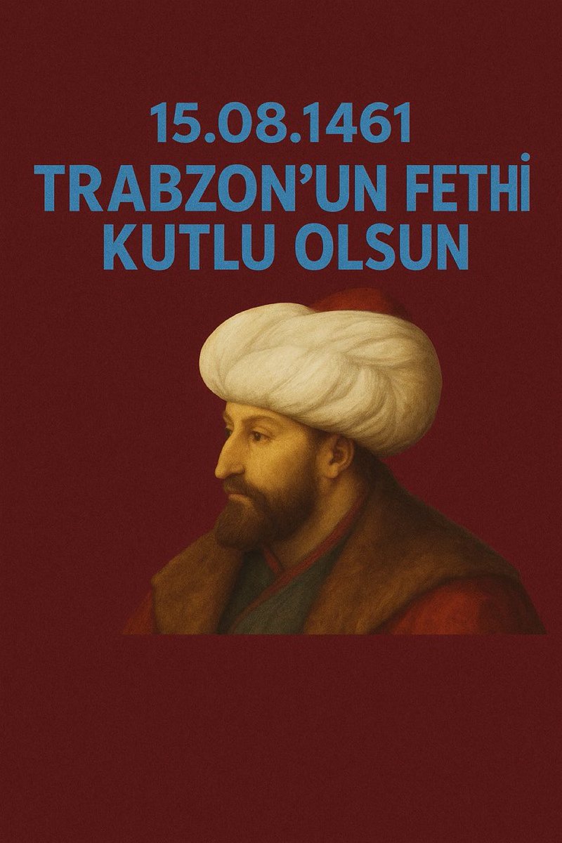 #TrabzonunFethi kutlu olsun.