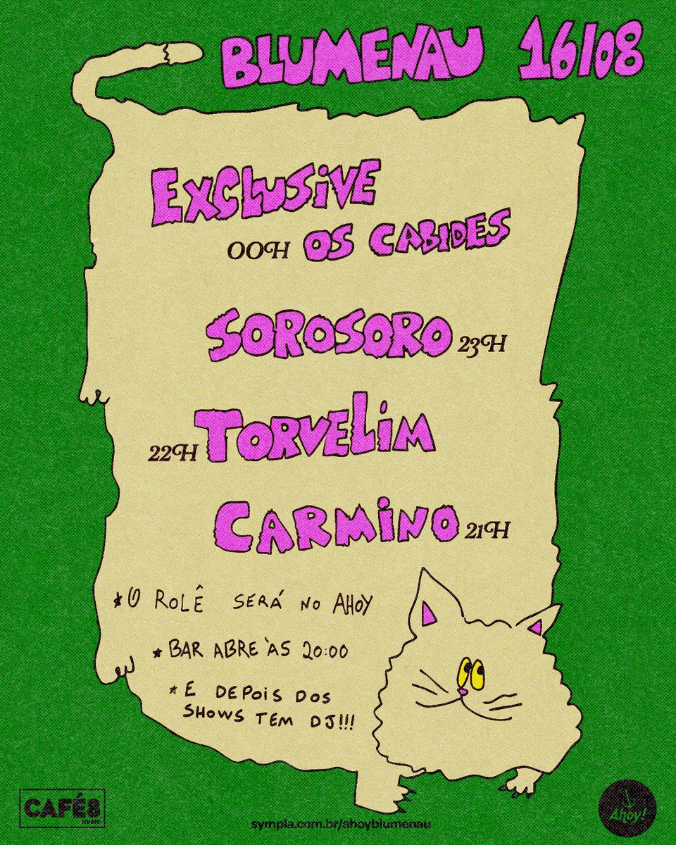 quem não for é maluco

quem for é mais maluco ainda

vambora‼️‼️‼️‼️‼️

sympla.com.br/evento/exclusi…