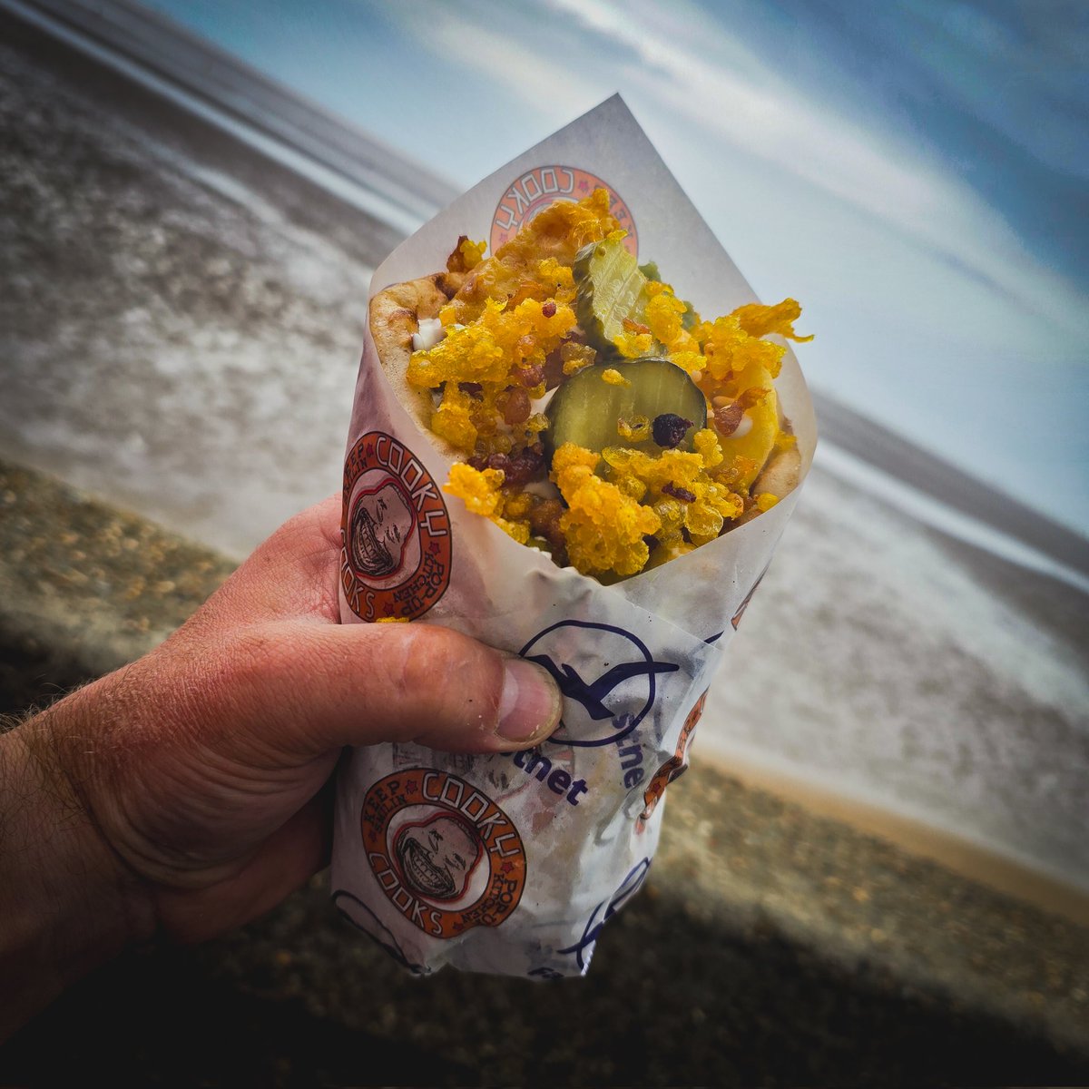 CooksCooky's tweet image. The Mighty Mariner a.k.a Yhe Grimsby Gyros Returns to @officialgtfc this Saturday only in the Pontoon Kiosk....

Nice....