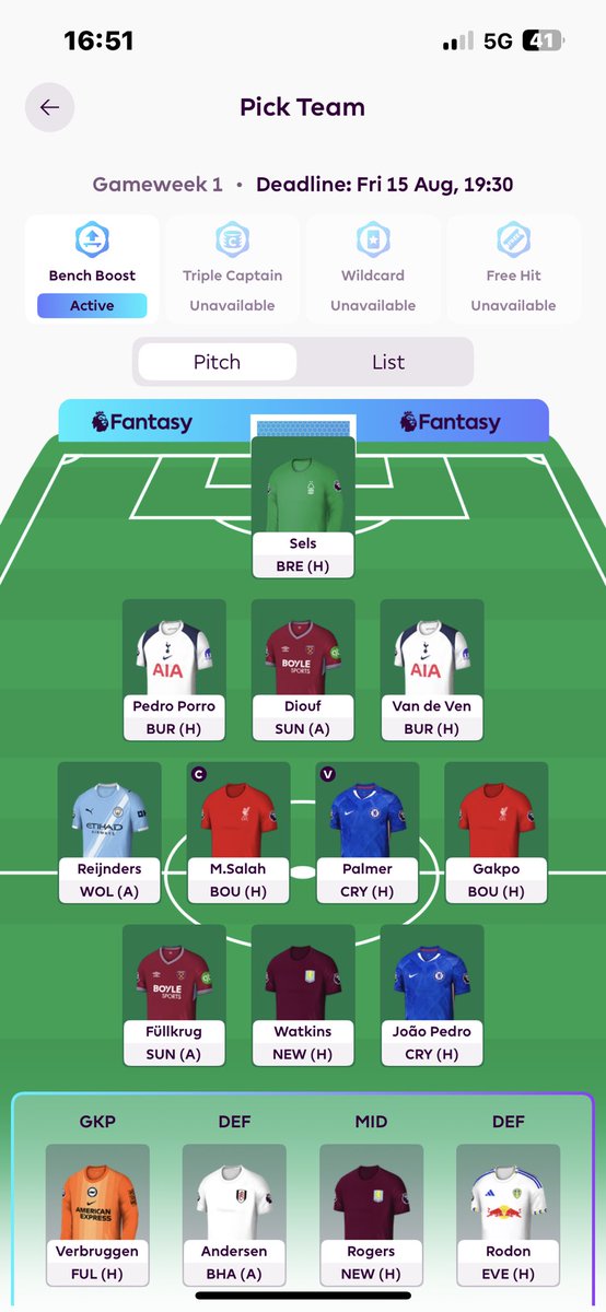 FPL_CCAI's tweet image. This is it! Ready!

#fpl @OfficialFPL #fantasypremierleague