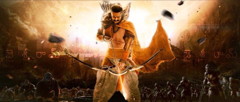 NishitShawHere's tweet image. #Adipurush remains the only Bollywood film to score ₹ 100cr Gross in India on opening day.