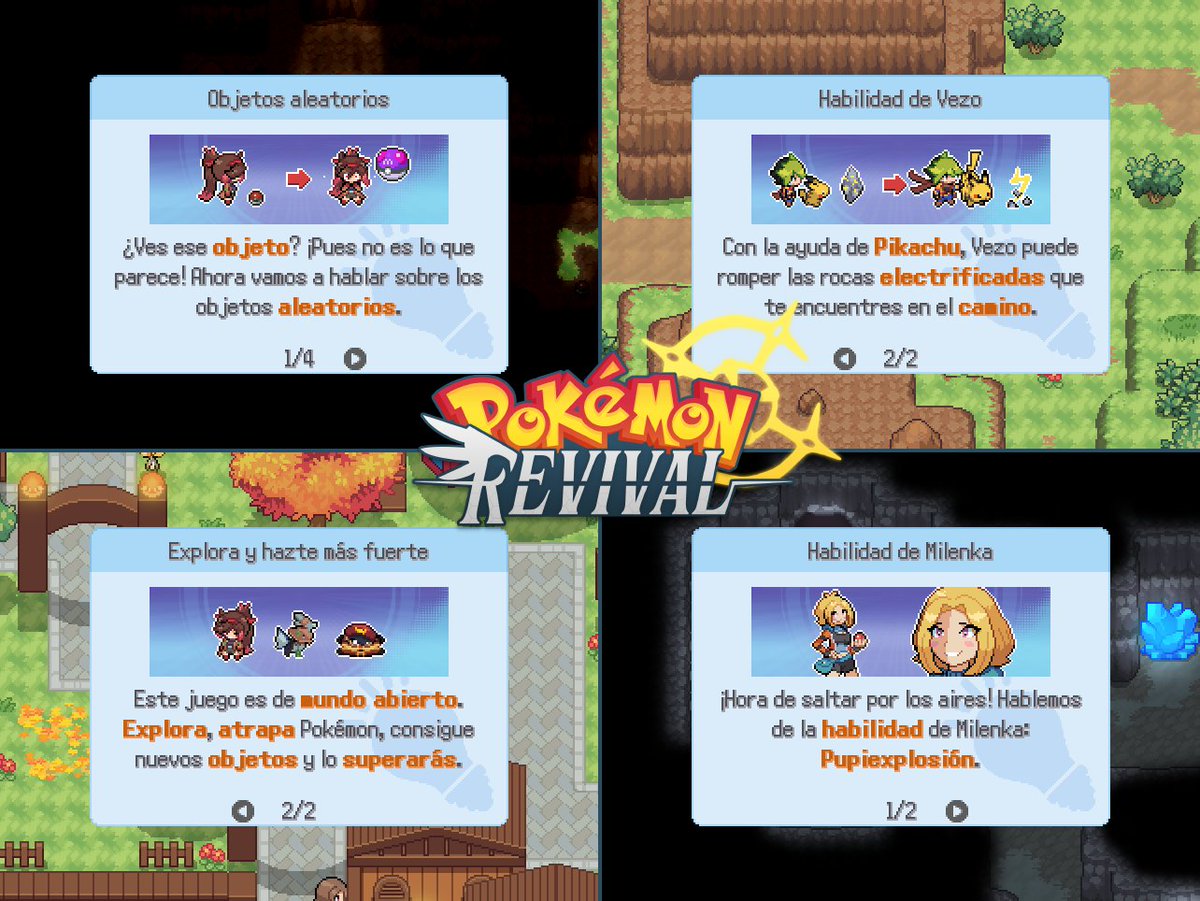 ⚡️NOTICIAS DE POKÉMON REVIVAL⚡️

¿Abrumado por las mecánicas nuevas? ¡Se han añadido tutoriales breves para explicarlas bien!