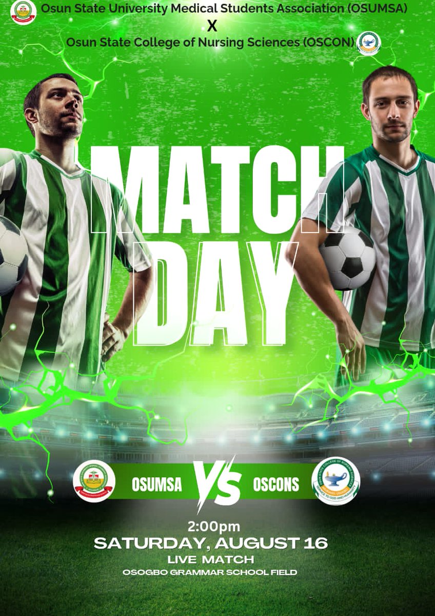 osumsaofficial's tweet photo. Ready. Set. Let's ball!!

Let's get hyped as OSUMSA takes on OSCONS in  thrilling friendly matches that is sure to get the adrenaline pumping🔥

They'll face off on the pitch⚽
They'll face off on the court as well🏀
Two teams. Two games. One exhilarating experience. Gear up https://t.co/kcoOr5ukJj
