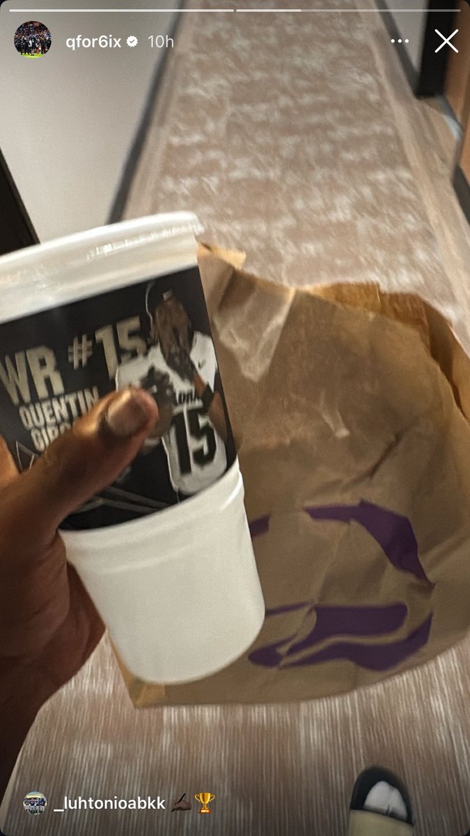 Quentin Gibson hasn’t played a snap of college football, and he’s already on Taco Bell cups across the entire state.

Colorado continues to set the standard on how to market players.