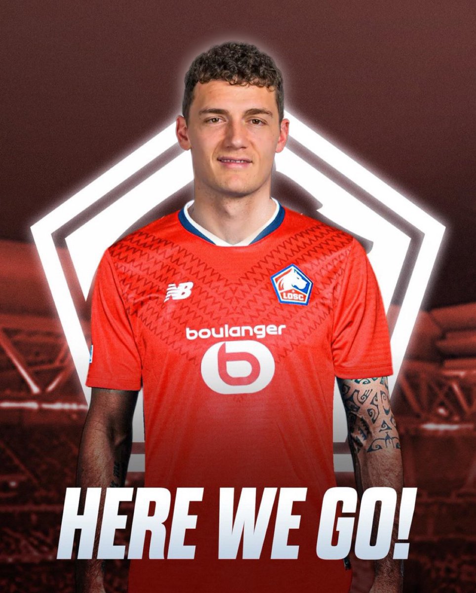 Faprizio_Romano's tweet photo. 🚨⚪️🔴 Benjamin Pavard to Lille, here we go! French central back will be back in France as he’s set to leave Inter Milan.

Inter Milan accepted £22m to sell Pavard, three years contract proposal as Lille have now prepared all documents.

Medical booked and Pavard’s back. 🔙🇫🇷 https://t.co/8FuJHUpDiE