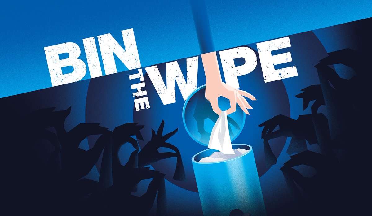 Gateshead Council (@gateshead) on Twitter photo We're supporting <a href="/NorthumbrianH2O/">Northumbrian Water</a>'s Bin the Wipe campaign to raise awareness of the devastating consequences of wrongly flushing wet wipes down the toilet.
Wipes do not break down like toilet paper and cause blockages in the pipes.
More info at nwl.co.uk/binthewipe. We're supporting <a href="/NorthumbrianH2O/">Northumbrian Water</a>'s Bin the Wipe campaign to raise awareness of the devastating consequences of wrongly flushing wet wipes down the toilet.
Wipes do not break down like toilet paper and cause blockages in the pipes.
More info at nwl.co.uk/binthewipe.