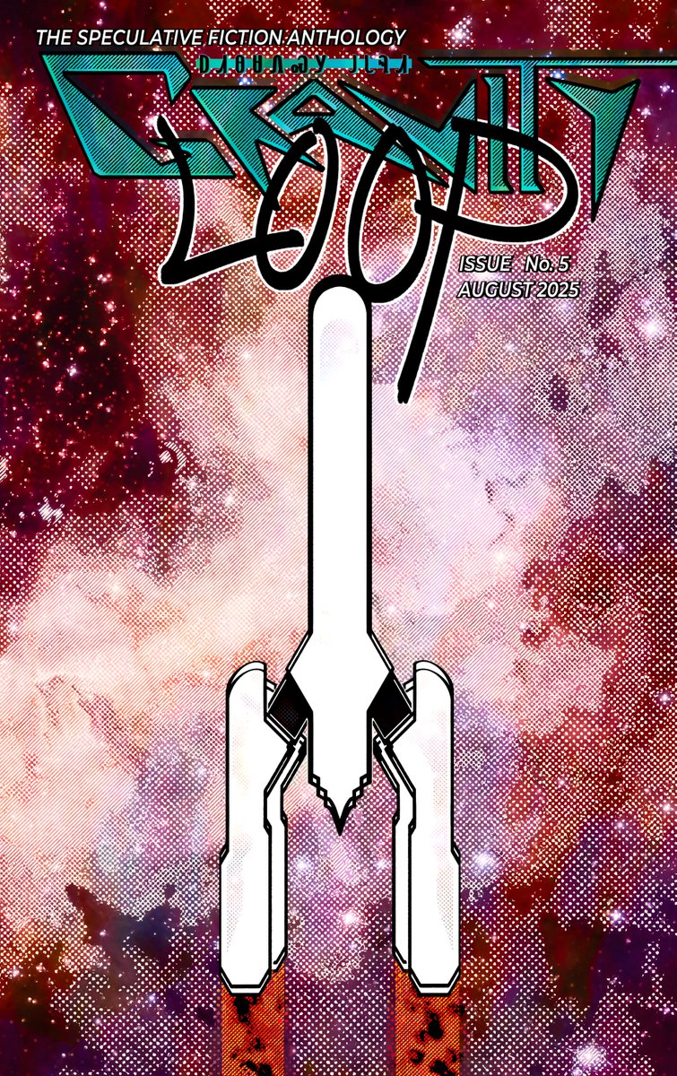 GRAVITY LOOP ᎠᏗᎾᏌᏁᏍᎩ ᎫᏓᎸᏗ 
The Speculative Fiction Anthology 
#5: 
Emry's Blossom  <a href="/chopsyn/">Chopsyn (aka, Pearl Crews)</a> 
Graceful Reapportionment <a href="/lichenritual/">Lichen Euchella</a> 
Road Killer <a href="/HR_Freud/">HÆLÏCK</a> + 
52 pgs .pdf or print