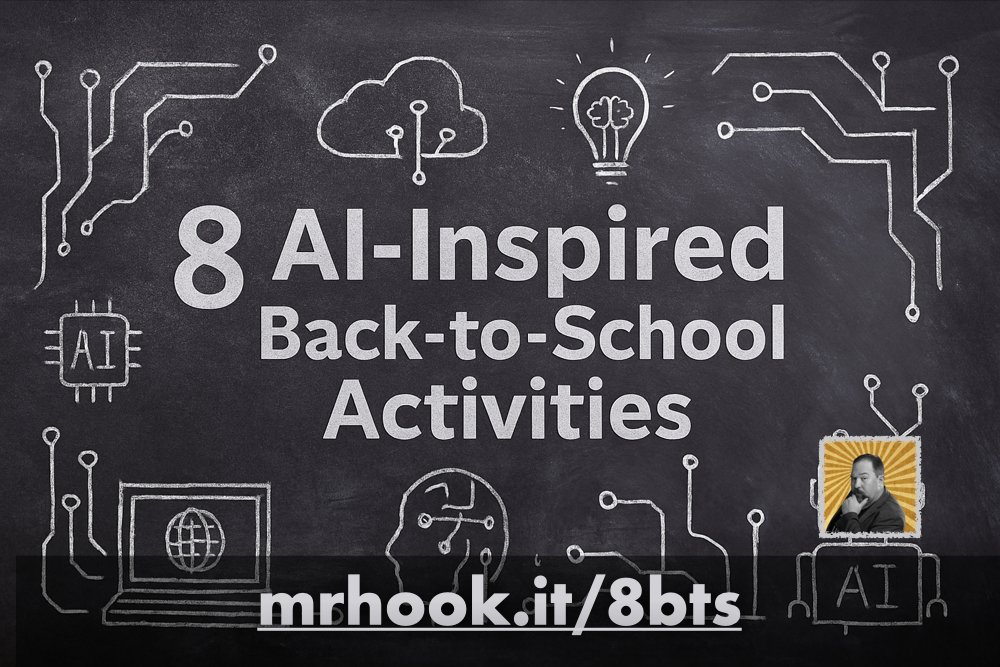 AI isn’t going away—and most of your students are already using it. So why not start the year by teaching them how to use it well?Here are 8 back-to-school activities to set the tone for the whole year.
🔗 mrhook.it/8bts