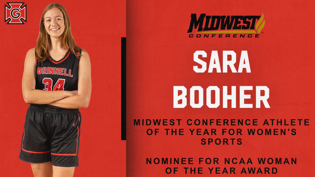 Congrats Booey!!!! Well-deserved to a great athlete, phenomenal student and wonderful person! So very proud of you! pioneers.grinnell.edu/news/2025/8/15…