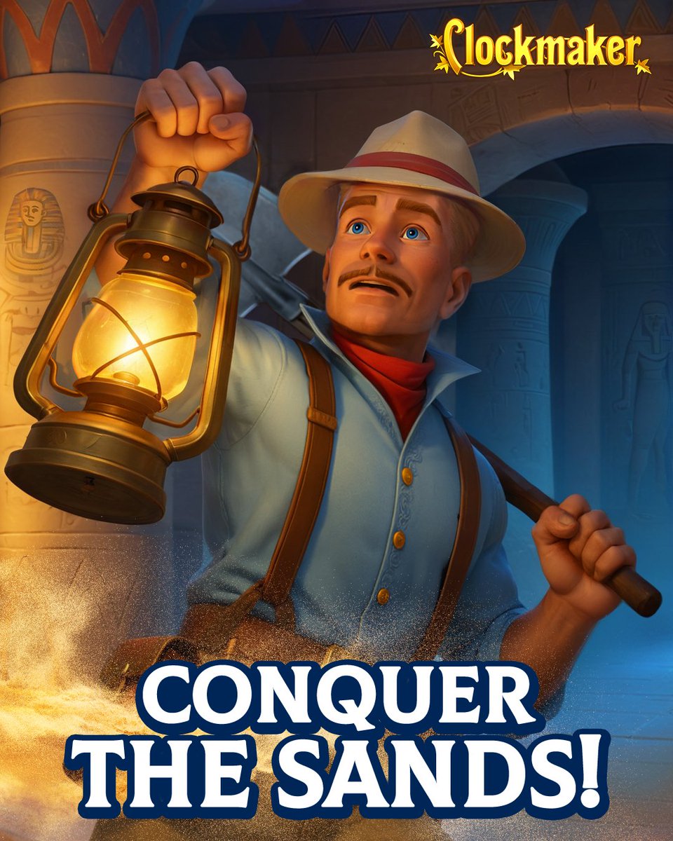Clockmaker (@clockmakergame) on Twitter photo ๐ ๐๐ซ๐๐ ๐ฒ๐จ๐ฎ๐ซ ๐ ๐ข๐๐ญ ๐๐ง๐ ๐ฎ๐ง๐๐จ๐ฏ๐๐ซ ๐ญ๐ก๐ ๐ฌ๐๐๐ซ๐๐ญ๐ฌ ๐จ๐ ๐๐๐ง๐ ๐๐ญ๐จ๐ซ๐ข๐๐ฌ! ๐ play.belka-games.com/twi
A brand-new adventure awaits in Clockmaker! Merge your way through the desert and bring forgotten history back to life ๐
#mobilegames #clockmaker ๐ ๐๐ซ๐๐ ๐ฒ๐จ๐ฎ๐ซ ๐ ๐ข๐๐ญ ๐๐ง๐ ๐ฎ๐ง๐๐จ๐ฏ๐๐ซ ๐ญ๐ก๐ ๐ฌ๐๐๐ซ๐๐ญ๐ฌ ๐จ๐ ๐๐๐ง๐ ๐๐ญ๐จ๐ซ๐ข๐๐ฌ! ๐ play.belka-games.com/twi
A brand-new adventure awaits in Clockmaker! Merge your way through the desert and bring forgotten history back to life ๐
#mobilegames #clockmaker