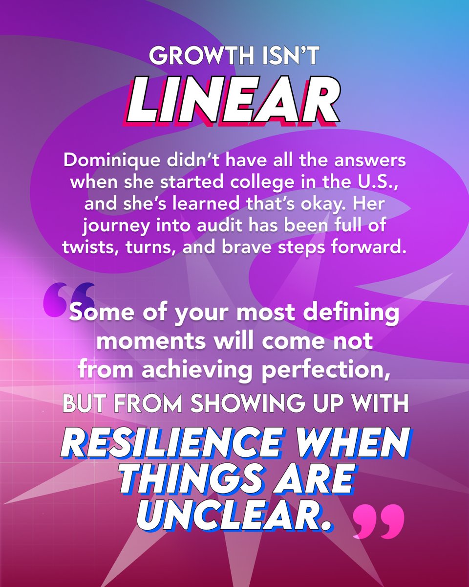 Acct_plus's tweet photo. Dominique A. didn’t have a perfect plan, and she’s better for it.

You don’t have to have it all figured out to find your way. Start exploring what’s possible at  https://t.co/34dAGKlRQn

#AcctIsLimitless #AccountingPlus https://t.co/HUDdmxfvZA