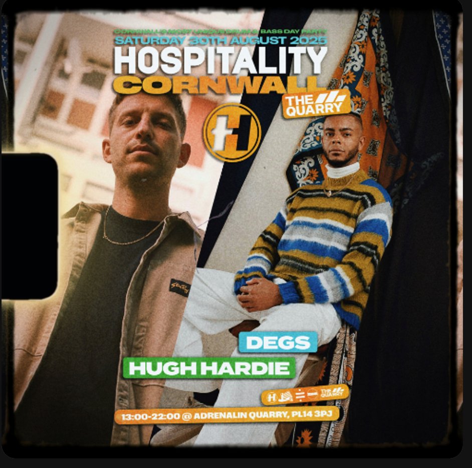 New 30 min mix with Degs ahead of Hospitality Cornwall later this month..
soundcloud.com/2sme/hugh-hard… 

<a href="/HospitalRecords/">Hospital Records</a>