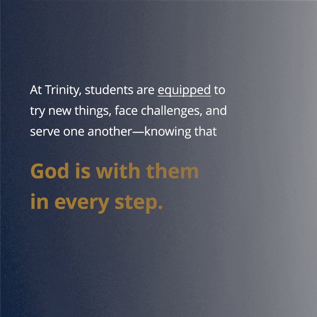TrinityCCA's tweet image. 💪 At Trinity, courage means trusting the Lord’s strength, stepping into what He calls us to, and choosing to do it afraid—knowing He goes before us in every challenge. ☀️

#TrinityClassicalAcademy #Courage #DifferentByDesign