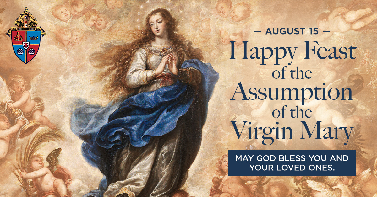 #SaintOfTheDay: #AssumptionOfMary - Mary is the summation of all Christians - what happened to her, will happen to us. She is the testimony of our own resurrection at the end of time.

Learn more at @FranciscanMedia: bit.ly/3JrHgZy.