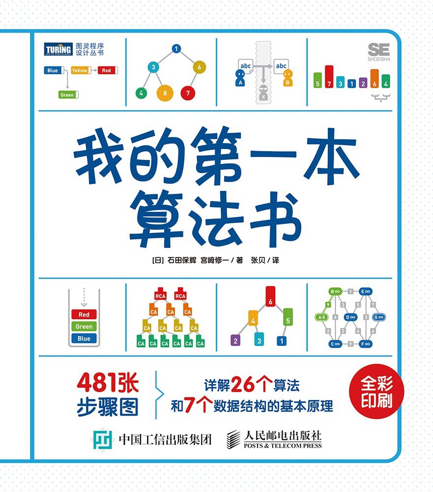 《我的第一本算法书》

整本书没一点代码，全书通过可视化的形式把各种数据结构和算法讲的通俗易懂。

点击评论区阅读👇