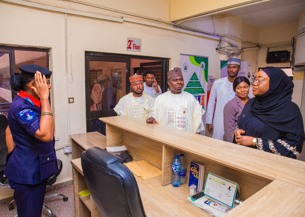 nasir_jaoji's tweet photo. Today, I officially took over as Senior Special Assistant on Citizenship and Leadership. I thank President Bola Ahmed Tinubu for his trust in my abilities. I am committed to advancing initiatives that promote strong citizenship and leadership values throughout our nation. https://t.co/LTYzyRNcRG
