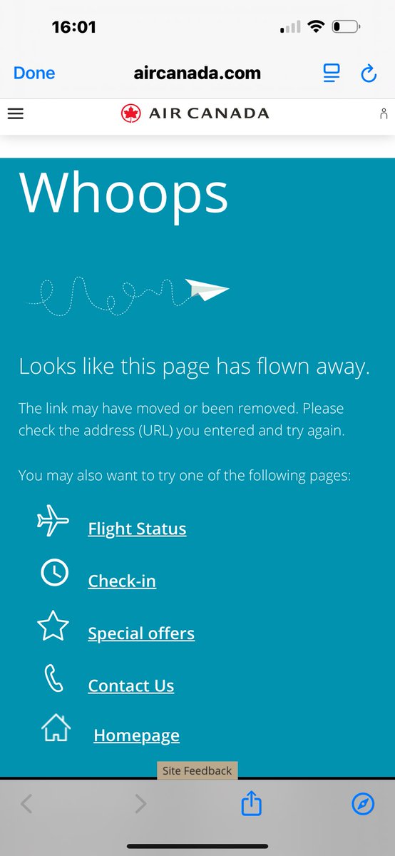rajsinghdehal's tweet photo. @AirCanada How convenient! No one is contacting me with an alternative https://t.co/ve08mDSfc2