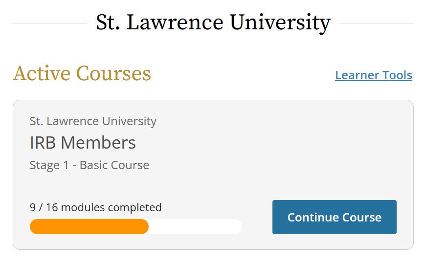 Starting my 6th year as faculty and I guess I'm moving up in the world because I'm joining the IRB! 

Excited for this new way to serve my liberal arts college: it will be a great way to support student research and see what some of my colleagues across the university are up to!
