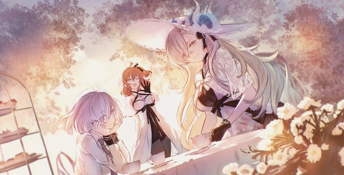 カルデア女子会
ちょっと遅くなっちゃったけど、10周年おめでとう〜
#FGO #FGO10周年 #FGOフェス #FGO10周年メッセージ