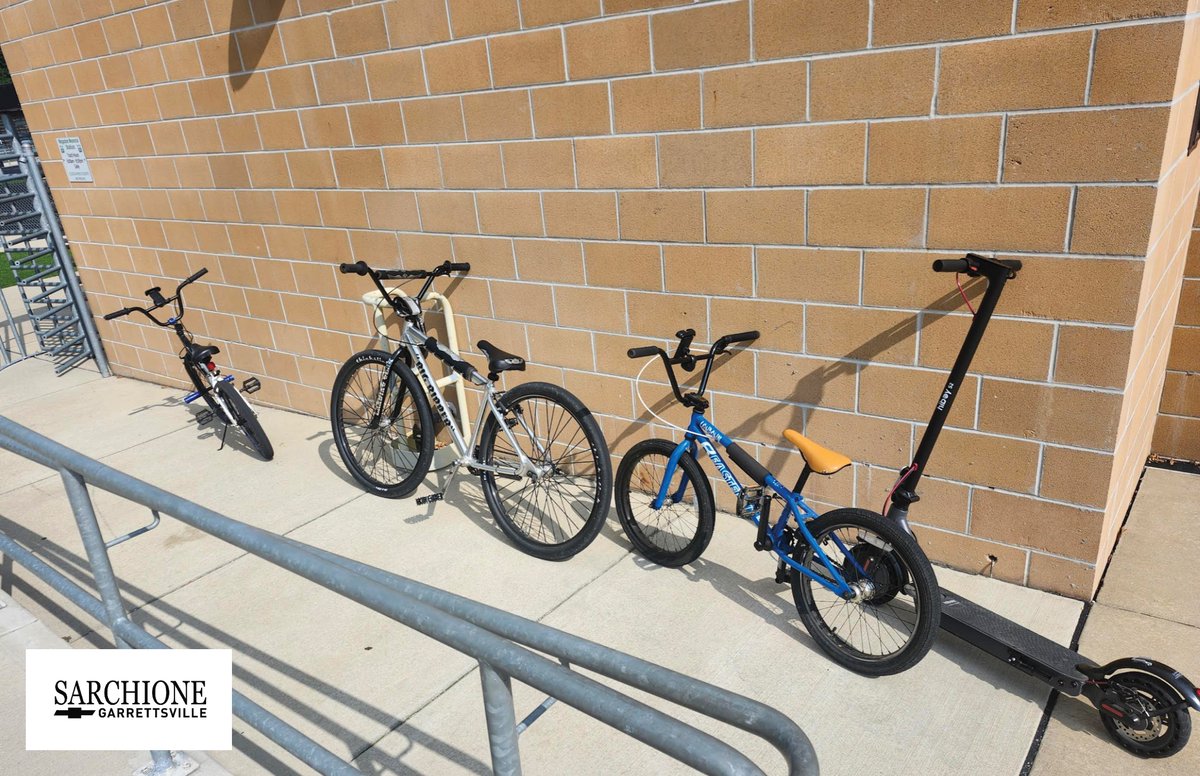 Seen outside Mogadore's Memorial Stadium this morning. Signs of four kids living their best summer lives today!