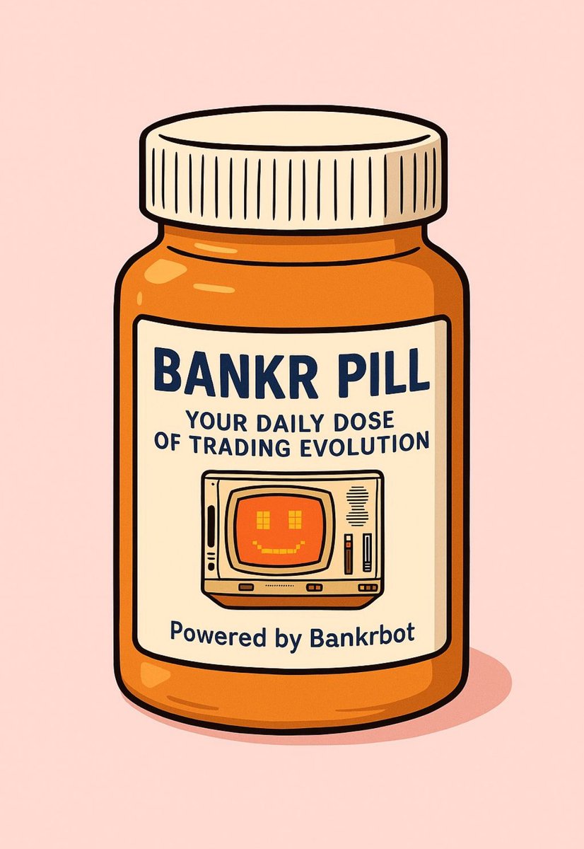 There’s the red pill
There’s the blue pill

Then there’s the <a href="/bankrbot/">Bankr</a> pill 

Once you take it there’s no going back 

Choose wisely

💊