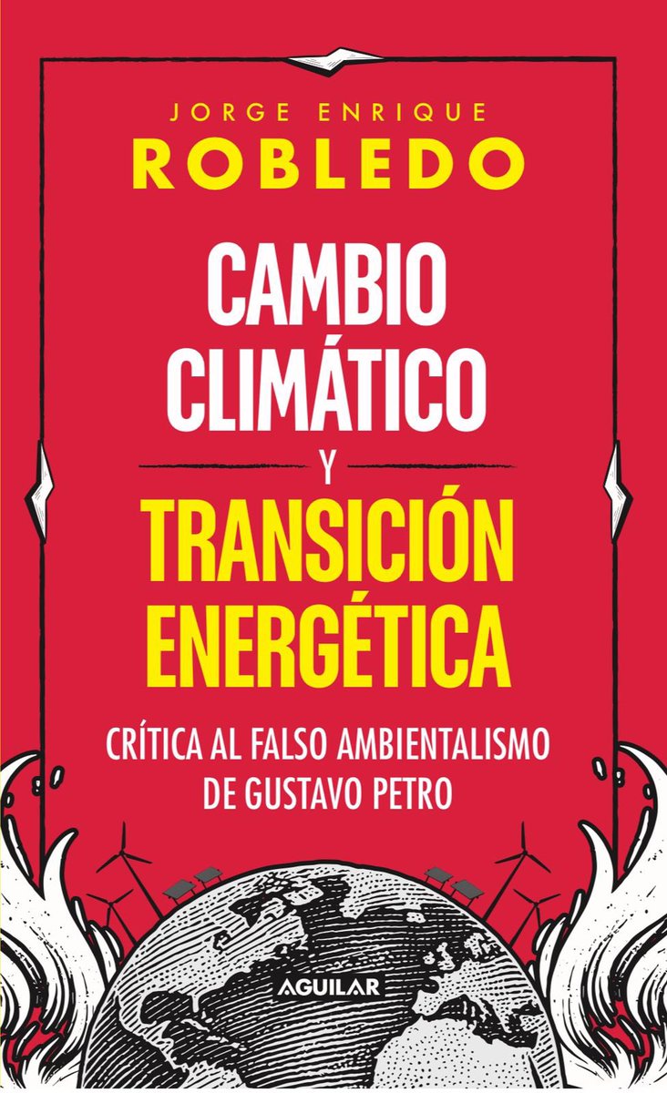 Tengo el gusto de contarles que esta semana le entregué a la editorial el libro que acabo de terminar de escribir, 
“Cambio climático y transición energética”, sobre un tema de gran actualidad en Colombia y en el mundo.
Libro que además redacté pensando en su grata lectura y