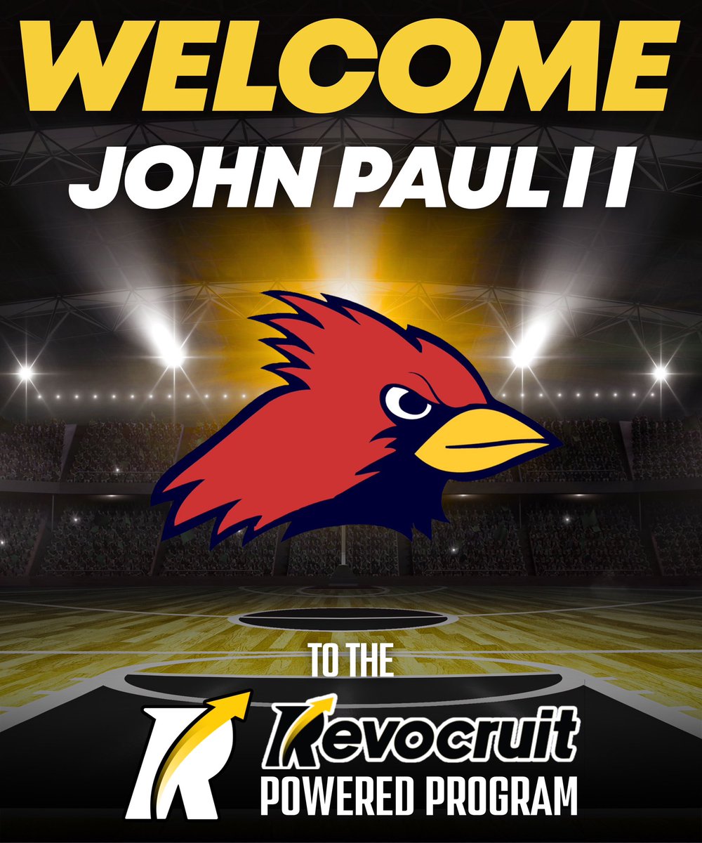 🚨 Revocruit Powered Program Alert

We’re excited to welcome John Paul II Boys Basketball to the Revocruit family as an official Powered Program.

🗣️ “John Paul II Men’s Basketball is excited to be partnering with Revocruit! Revocruit will give our players an advantage in the