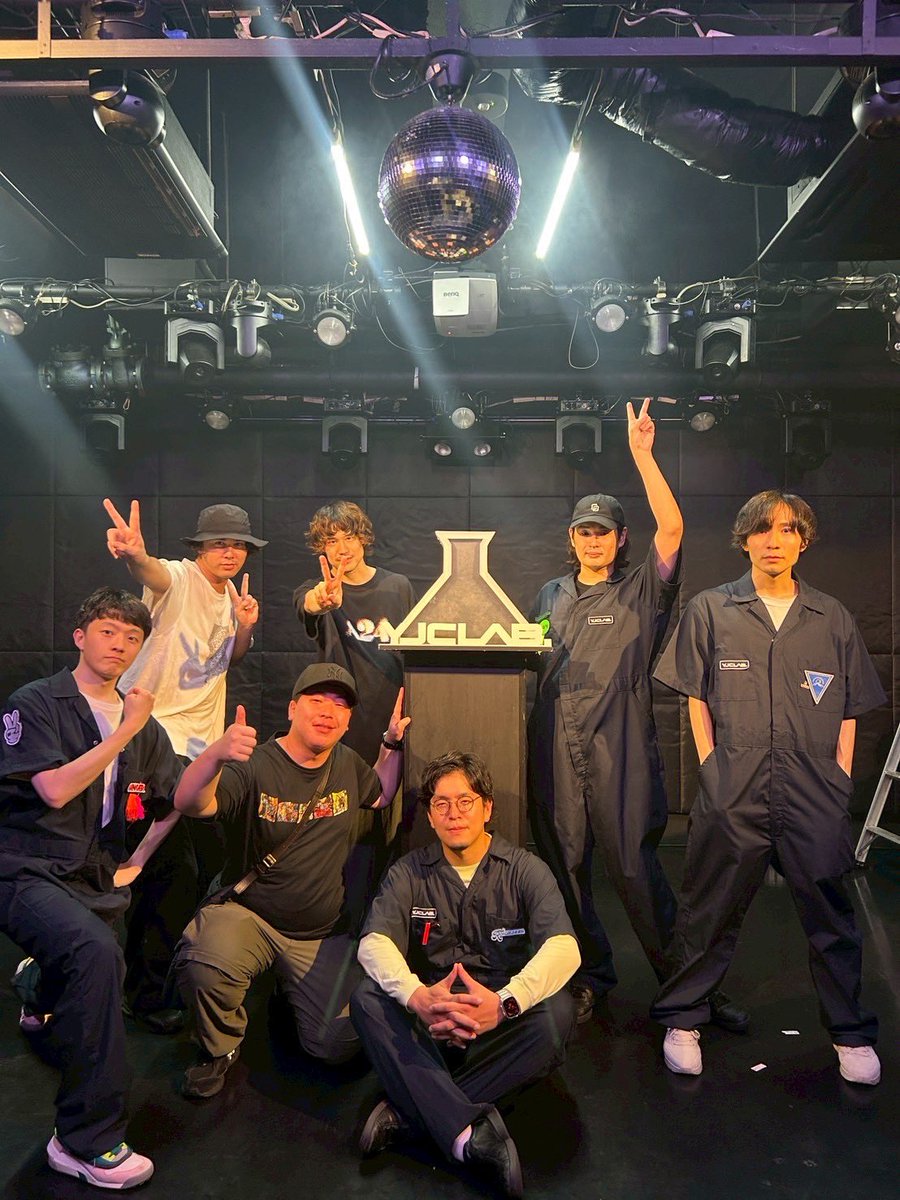 NIGHTS vol.1ありがとうございました！！
めちゃくちゃ楽しかった！Sick BoyもT.M.Pも最高やった！！