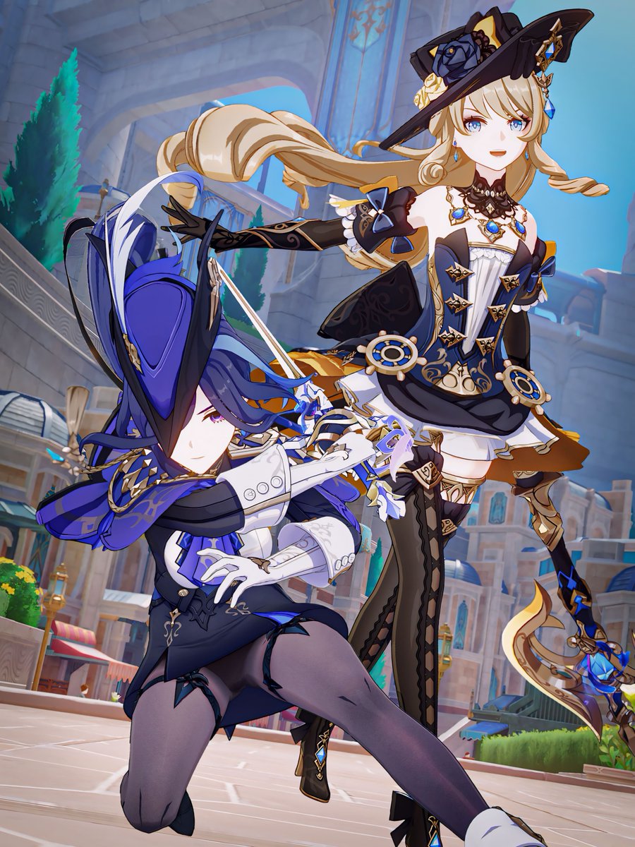 2人の出番よ！！
#原神 #原神写真部 #GenshinImpact  
#ナヴィア生誕祭2025 #Navia