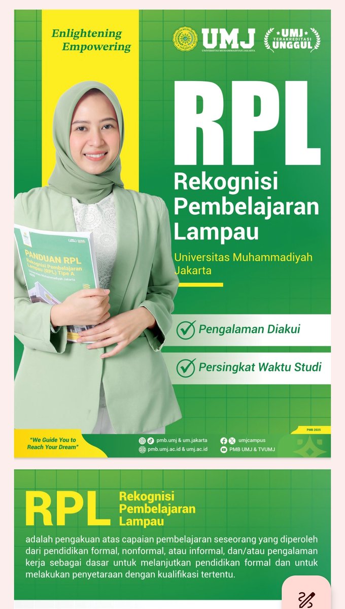 rinsakura88's tweet photo. Ada program RPL juga ya bagi yang sudah bekerja belum mempunyai ijazah dan pernah kuliah di tempat lain nanti bisa di konversi mata kuliahnya dan tinggal melanjutkan kuliah saja waktunya lebih singkat. https://t.co/UeXYq3fm3c