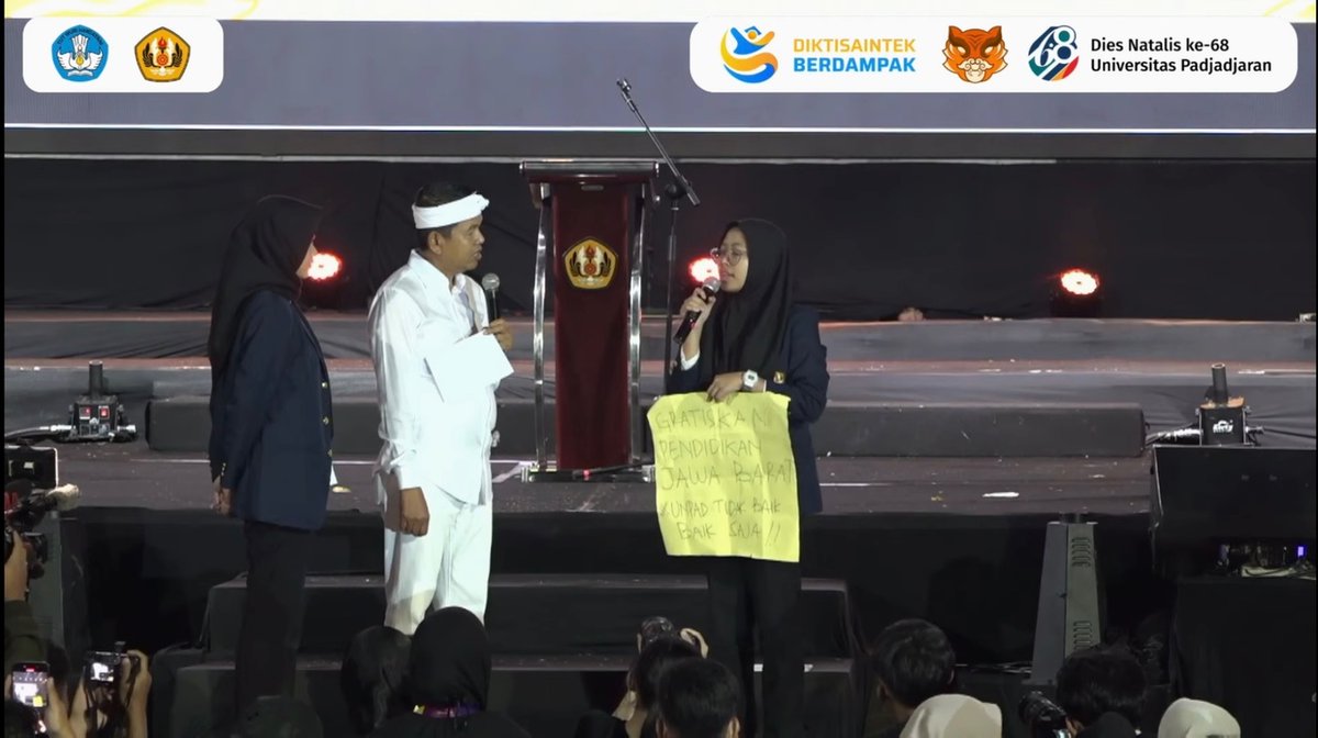 Isu UnpadDaruratKIPK sudah dinotice KDM di closing Prabu. Akan dibahas dengan Rektor solusi 300 camaba jalur mandiri. Terima kasih penyampaian aspirasinya dgn baik kak pad!