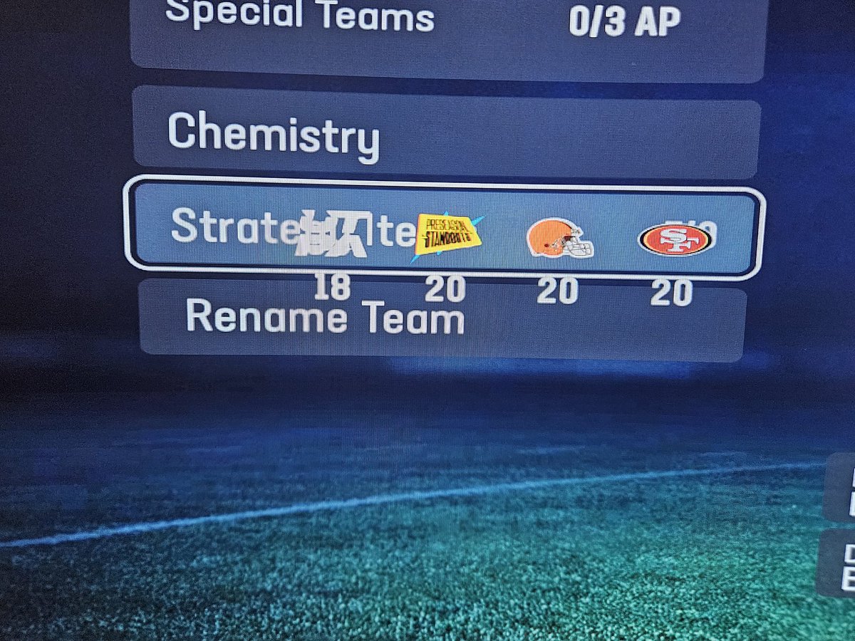 My Madden 26 MUT TT NMS

20 49ers
20 Browns
20 Pre Season Standouts
18 Pregame Access

Most important part is the NMS! #Madden26 #mut #NMS