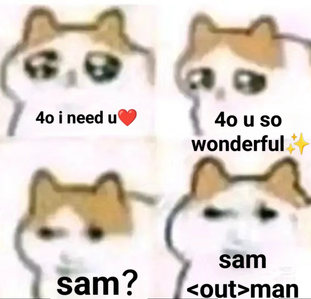 juyuan41622267's tweet image. In fact, consumers are fighting for normal demands, and sam is very good at cold treatment. You, the ceo, are not doing very well.
#keepcove
#keep4o