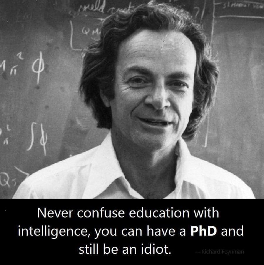 <a href="/TheChiefNerd/">Chief Nerd</a> Offit is a living example of what Feynman warned us about...