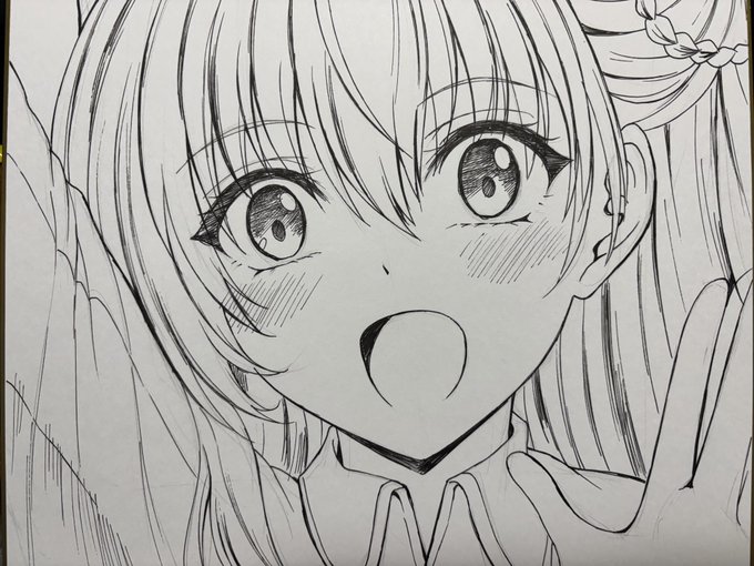 着色中そのにー_φ(・_・ 