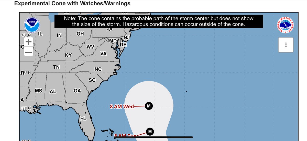 🌊It’s official—#Erin is the first hurricane of the 2025 season.