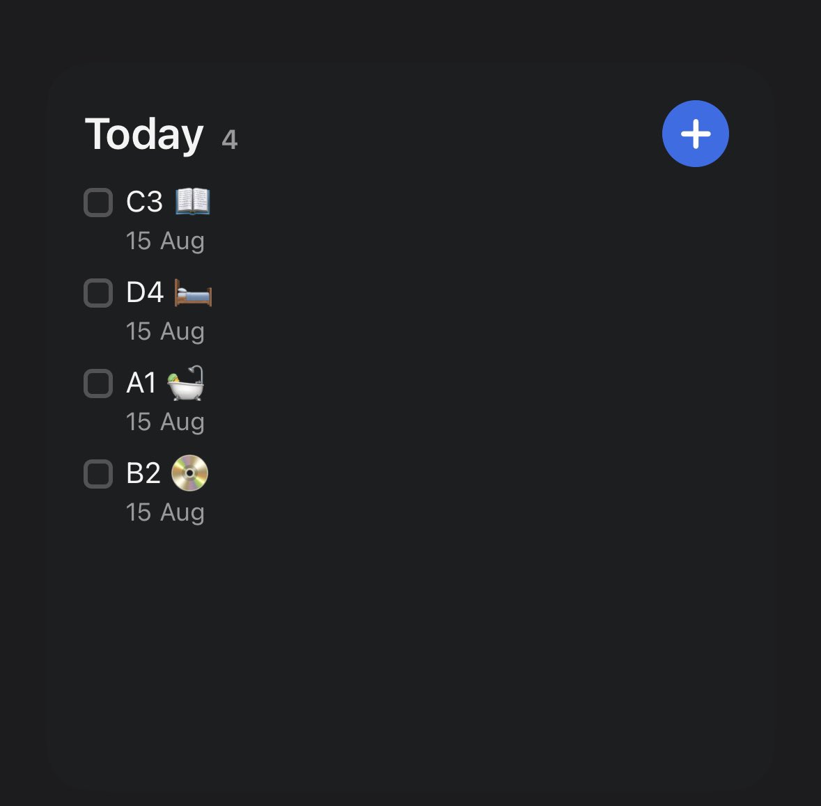 adircode's tweet image. Hi @craftdocsapp 
In what order is the iOS widget tasks?

Those were created in the order of the letters and numbers, so it’s not the order of creation, and it’s not alphabetical, so what is it??

#ios