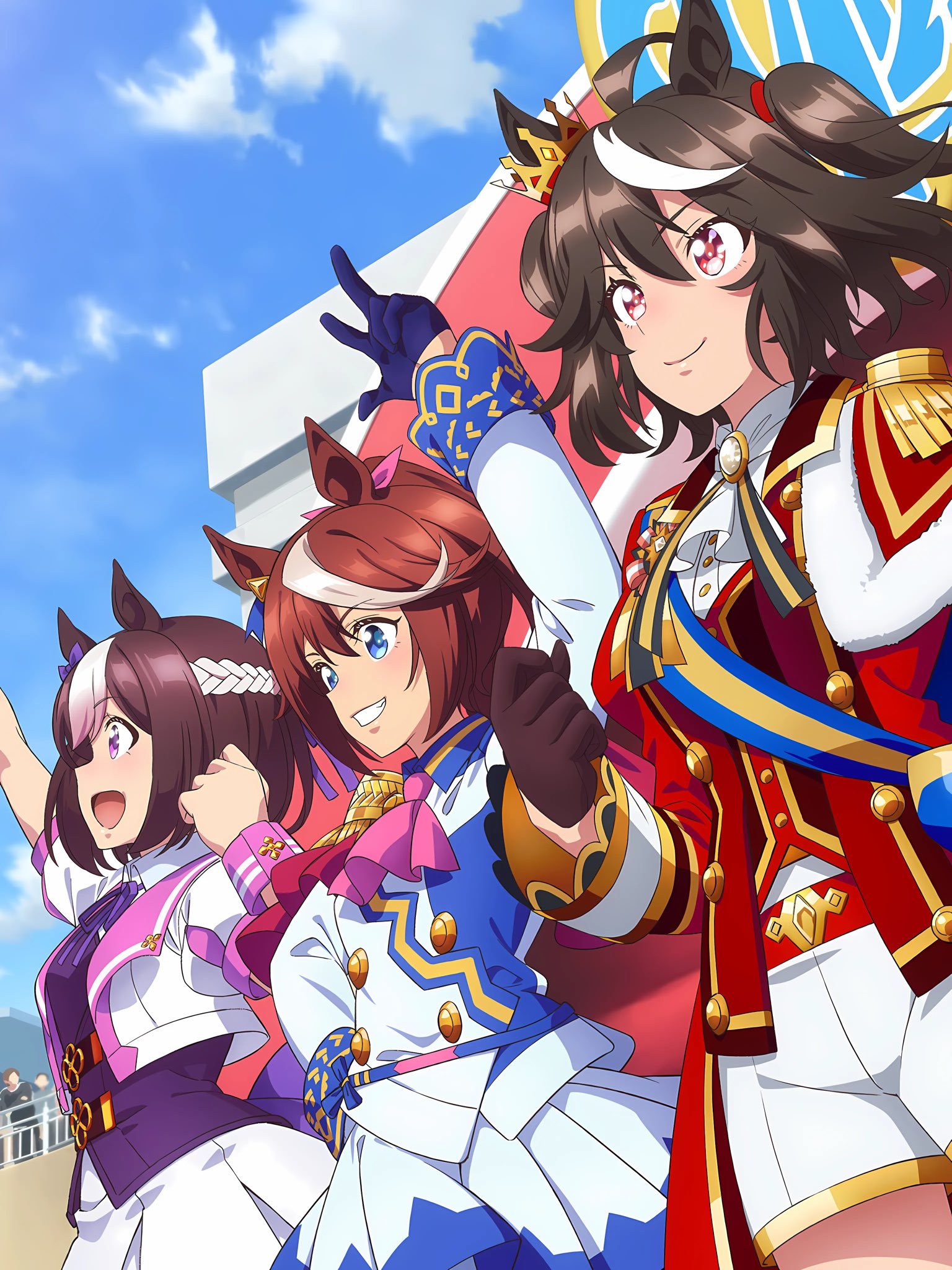 ウマ娘　キタサト　テイオー　マックイーン　原画 ウマ娘 キタサト テイオー マックイーン 原画 - メルカリ