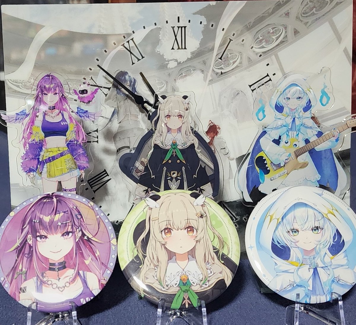 Sag7RTo3aTXjrfV's tweet image. うるぱんおばけのグッズきた(*つ▽`)っ
#羽流鷲りりり 
#天絆ささは 　
#幽音しの