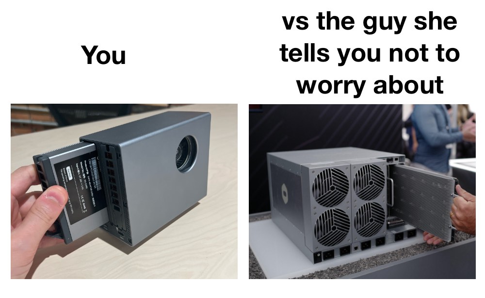 Heliumdeploy's tweet image. If you&apos;ve been out of the loop, @protomining just dropped a game-changer in modular #ASIC mining. Who&apos;s grabbing one?
