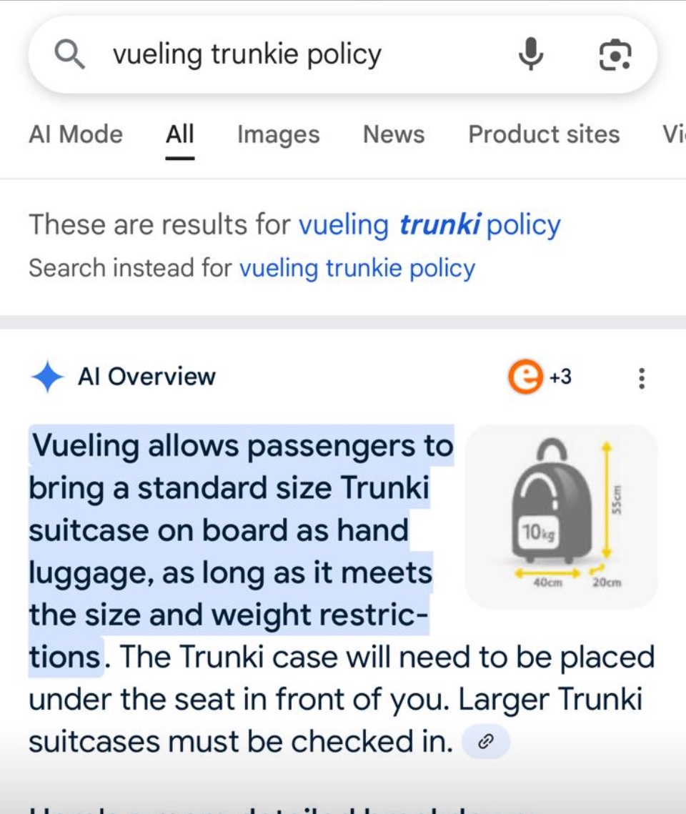 ItzyBeachy's tweet photo. Be a loyal client, read Vueling website very carefully and buy the exact bag they advise just to find out that it’s all a scam 120 € later….#vuelingairlines #Bilbaoairport #thieves #scammers #airregularions https://t.co/Yh6ErywDJf