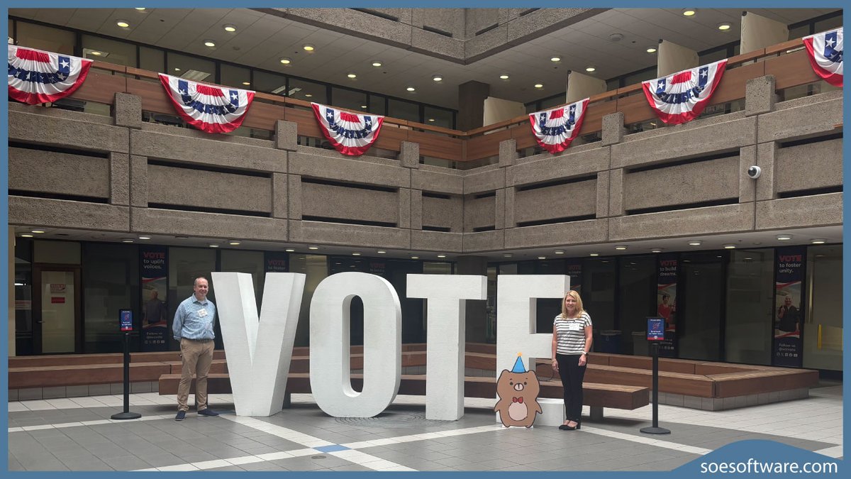SOESoftware's tweet image. Thank you to some of our #California partners for the warm welcome this week! We enjoyed our time in ☀️California and appreciated the chance to connect in person.
@cocoelections @sccvote @MercedCountyROV
#Partnership #TrustedTogether