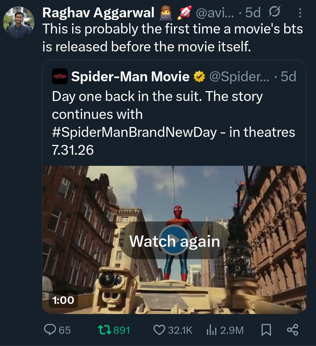 I don't know what I did here but the <a href="/X/">X</a> algorithm got me 3 million views on this Post!