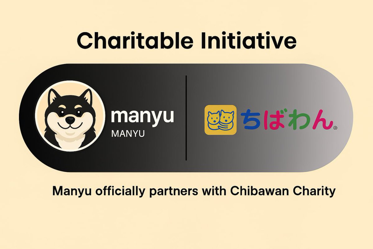 Manyu Community (@realmanyu) on Twitter photo $MANYU Charity Challenge - It's bigger than Crypto
Today, $MANYU has proudly donated $2,000 to <a href="/chibawan_info/">ちばわん(犬猫保護)</a> which is an organization dedicated to rescuing, rehabilitating, and rehoming dogs in need. They’re doing incredible, often unseen work and we’re honored to support them. $MANYU Charity Challenge - It's bigger than Crypto
Today, $MANYU has proudly donated $2,000 to <a href="/chibawan_info/">ちばわん(犬猫保護)</a> which is an organization dedicated to rescuing, rehabilitating, and rehoming dogs in need. They’re doing incredible, often unseen work and we’re honored to support them.
