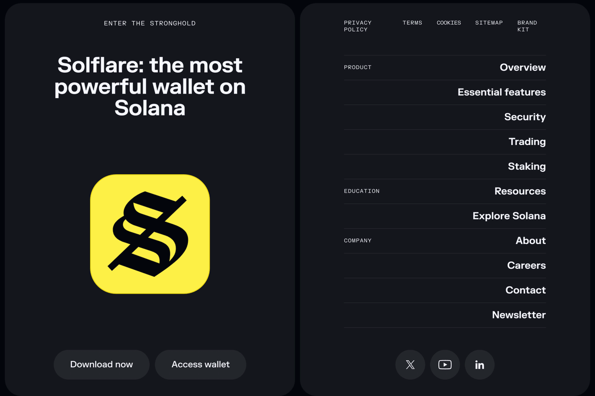 Solflare by <a href="/Ragged_Edge/">Ragged Edge</a>  ↓

footer.design/sites/solflare