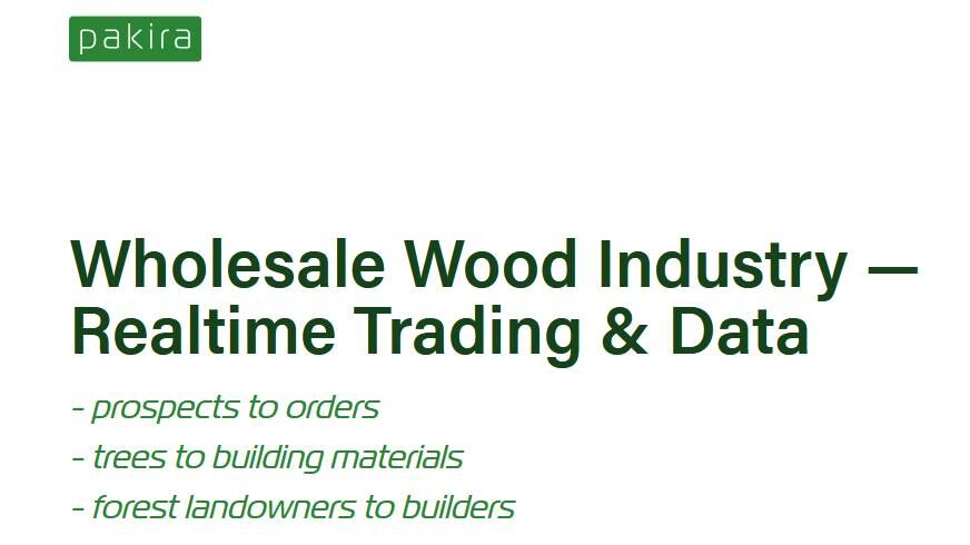 pakirainc's tweet photo. Pakira  revolutionizes the wood industry by connecting the supply chain in  real-time, enabling trade faster than ever! From prospects to orders,  streamline your experience with cutting-edge brokering and data solutions. https://t.co/R0NZeacfqa https://t.co/LGXXMk8pYU
