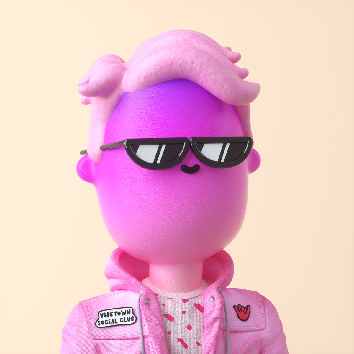 Tuned into the great new chill vibes space last night and something popped up that I had to have, but didn't have ledger on me. <a href="/dapppunk/">DappPunk</a> immediately bought it for me. #4 in collection ; once owned by <a href="/chrismguyot/">Chris Guyot 🤙</a> himself. Surround yourself with people you trust.