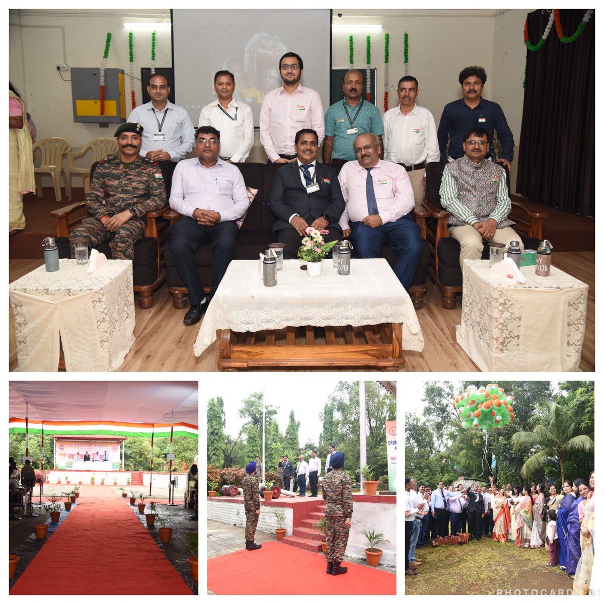 Ordnance Factory Ambarnath (@gm_ofa_yil) on Twitter photo Ordnance Factory Ambarnath, a unit of Yantra India Limited, marked 79th Independence Day with pride, passion, and patriotism. 🇮🇳
Meritorious employees were felicitated for their stellar contributions to our growth and success.
<a href="/YantraIndiaLtd/">Yantra India Limited, Defence PSU, Govt. of India</a>
<a href="/DefProdnIndia/">Defence Production India</a>
<a href="/SpokespersonMoD/">Ministry of Defence, Government of India</a> Ordnance Factory Ambarnath, a unit of Yantra India Limited, marked 79th Independence Day with pride, passion, and patriotism. 🇮🇳
Meritorious employees were felicitated for their stellar contributions to our growth and success.
<a href="/YantraIndiaLtd/">Yantra India Limited, Defence PSU, Govt. of India</a>
<a href="/DefProdnIndia/">Defence Production India</a>
<a href="/SpokespersonMoD/">Ministry of Defence, Government of India</a>